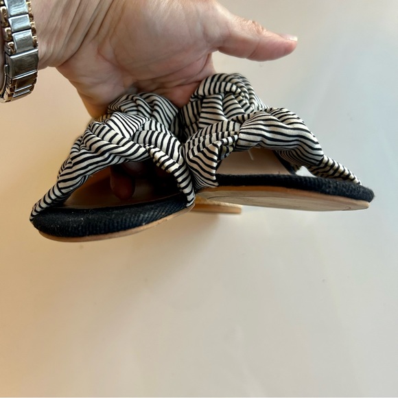 Dolce Vita Jene Slide Sandal black and white stripe - Picture 13 of 16